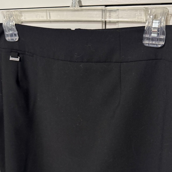 Calvin Klein Knee Length Black Pencil Skirt Size 12 - Picture 3 of 9